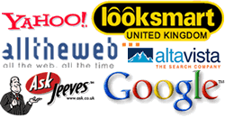 Yahoo Looksmart Alltheweb Altavista Ask Jeeves Google